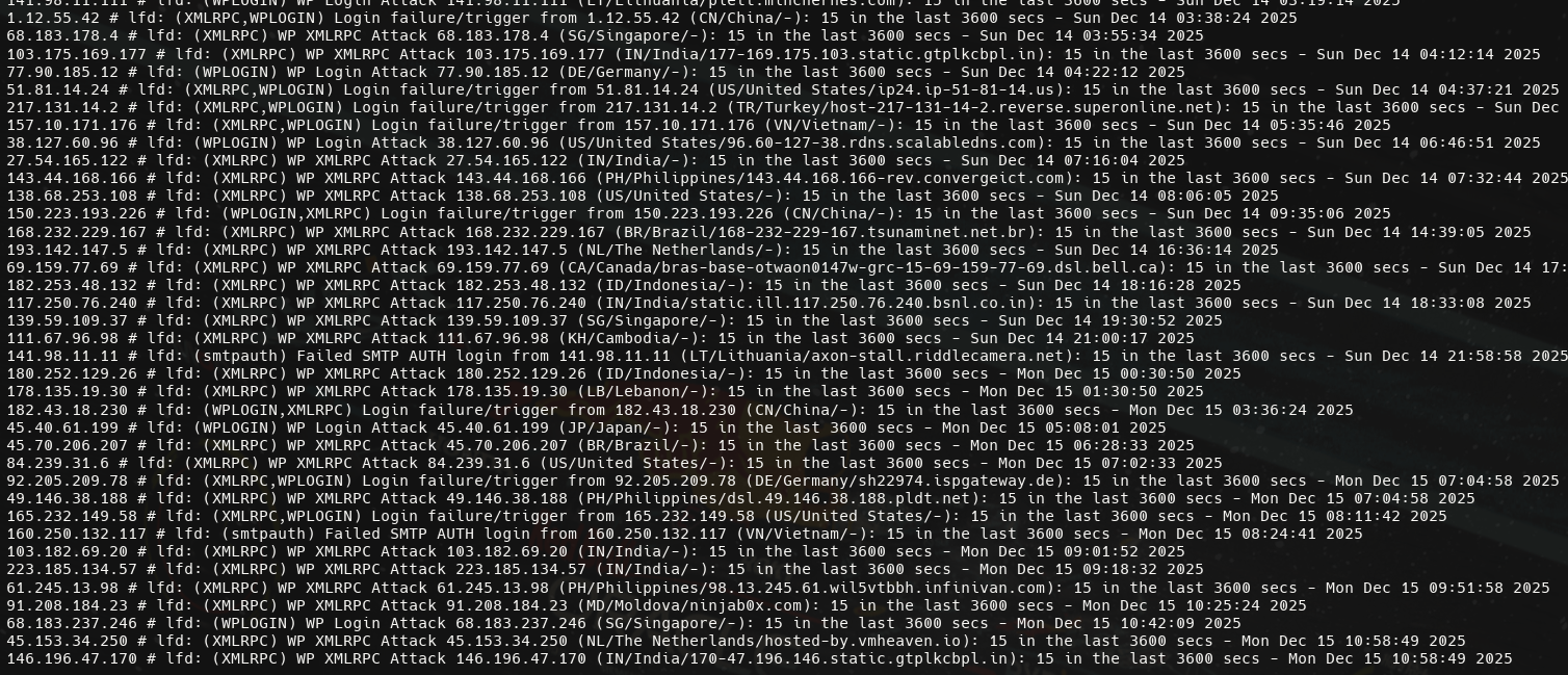 جلوگیری از حملات XML-RPC در سرورهای cPanel با CSF