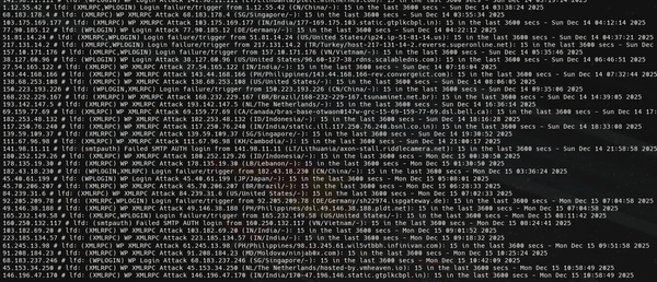 جلوگیری از حملات XML-RPC در سرورهای cPanel با CSF